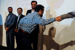 اختتامیه دهمین دو سالانه کاریکاتور تهران